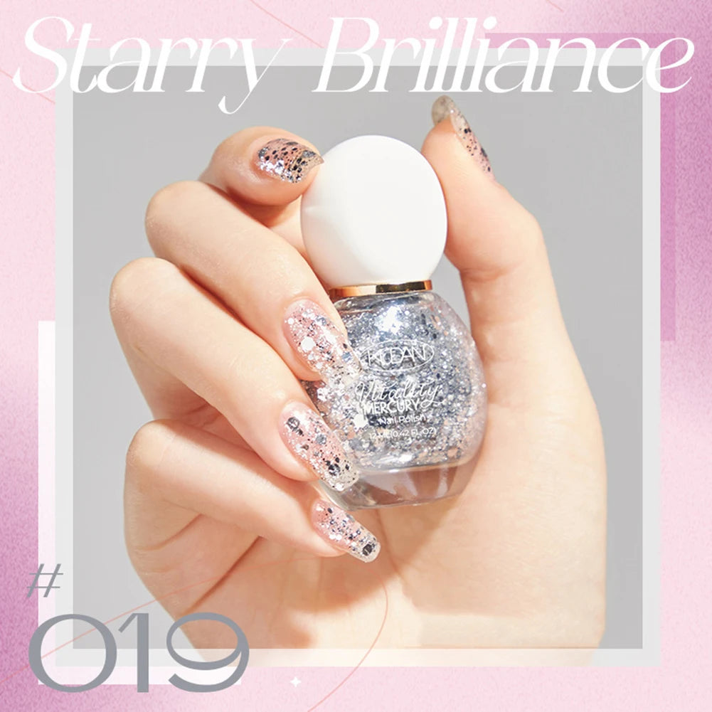 12ml Peelable Water-Based Nail Polish – Quick Air Dry & High Gloss
