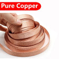 Tinned Copper Braided Expandable Cable Shielding Sleeve 2–28mm