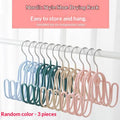 Dip-Coated Shoe Drying Hanger – Windproof Multi-Hook Rack