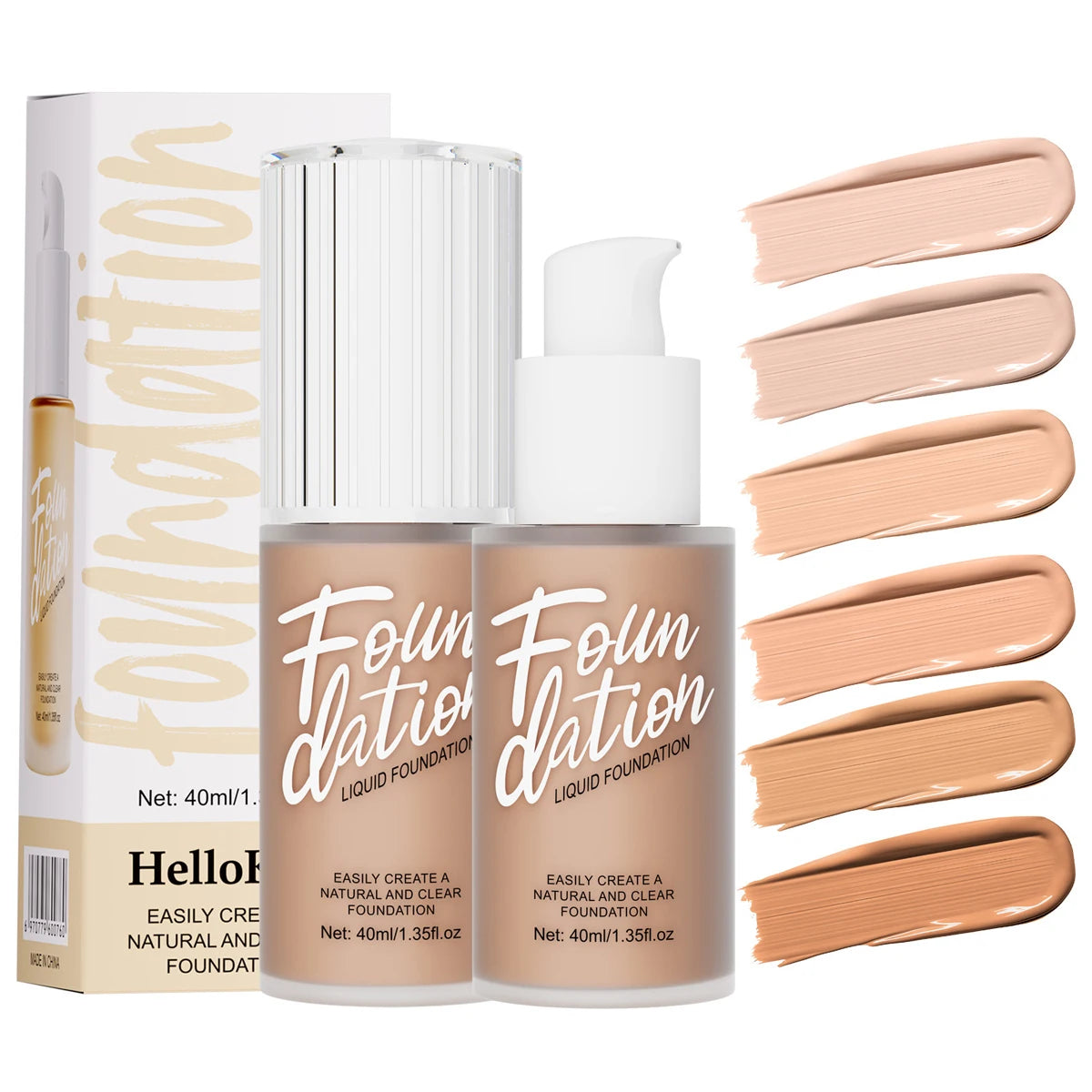 OREADEX Matte Liquid Foundation – Waterproof Full Coverage