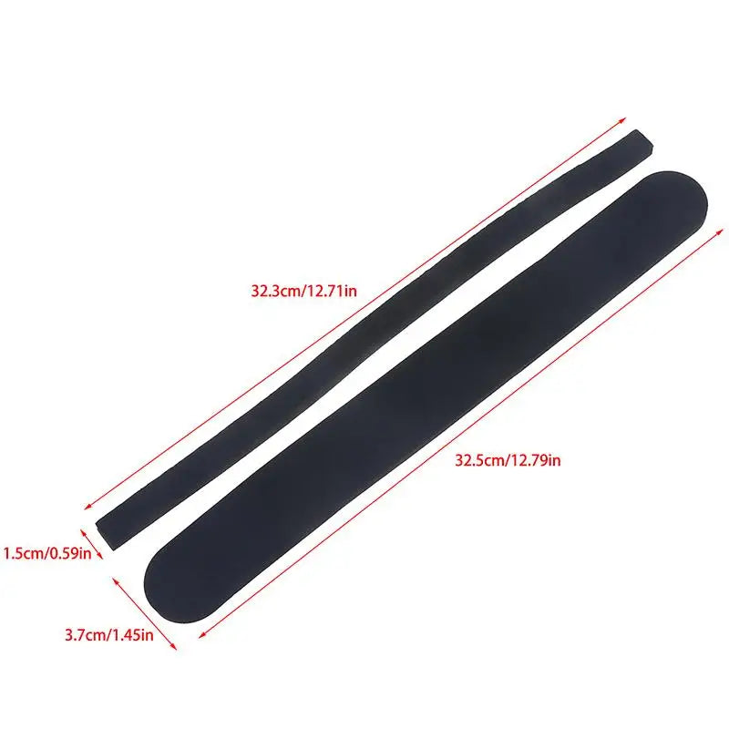 Vacuum Sealer Replacement Gaskets Black PVC Foam 2-Pack