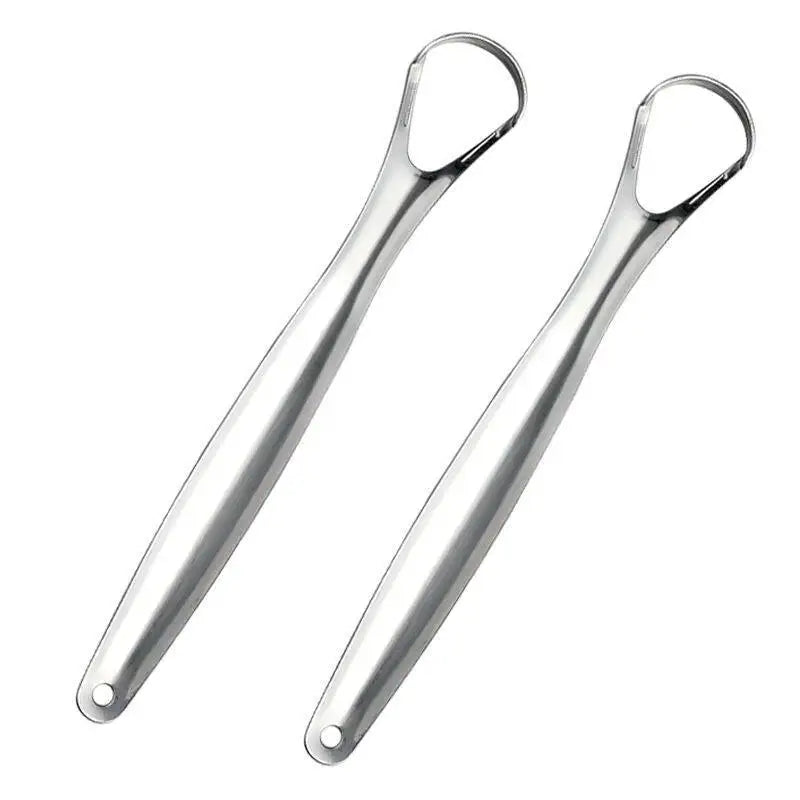 Stainless Steel Tongue Scraper – Fresh Breath Oral Care Tool