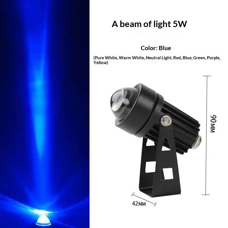 5W IP65 Waterproof LED Outdoor Spotlight & Wall Washer Lawn Light
