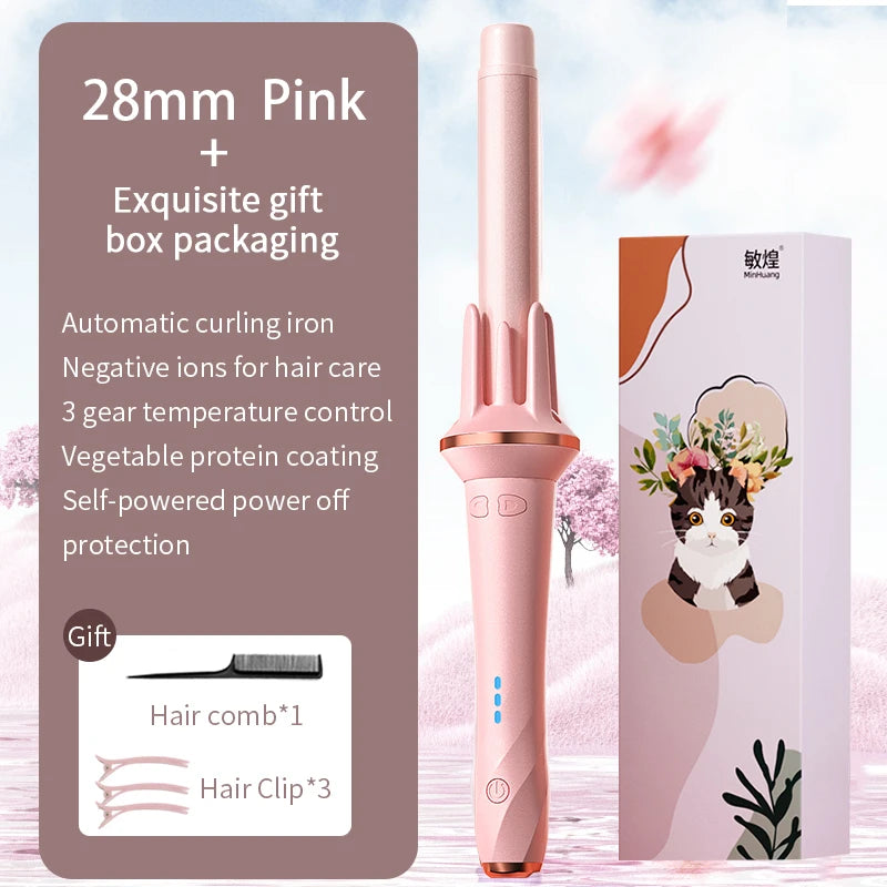 Automatic Hair Curler 28/32mm Large Wave Curling Iron – Anion
