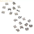 10 Pcs Micro USB Type B 5-Pin Female Socket Connector 90°