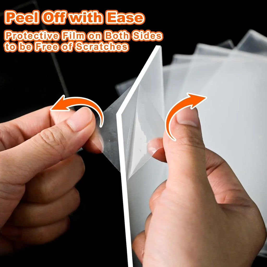 Clear Cast Acrylic Sheets – Transparent Plastic for DIY & Signs