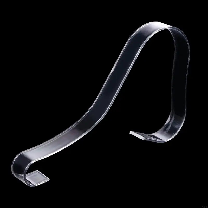 Clear Acrylic Shoe Display Rack Stand with Hanging Hook
