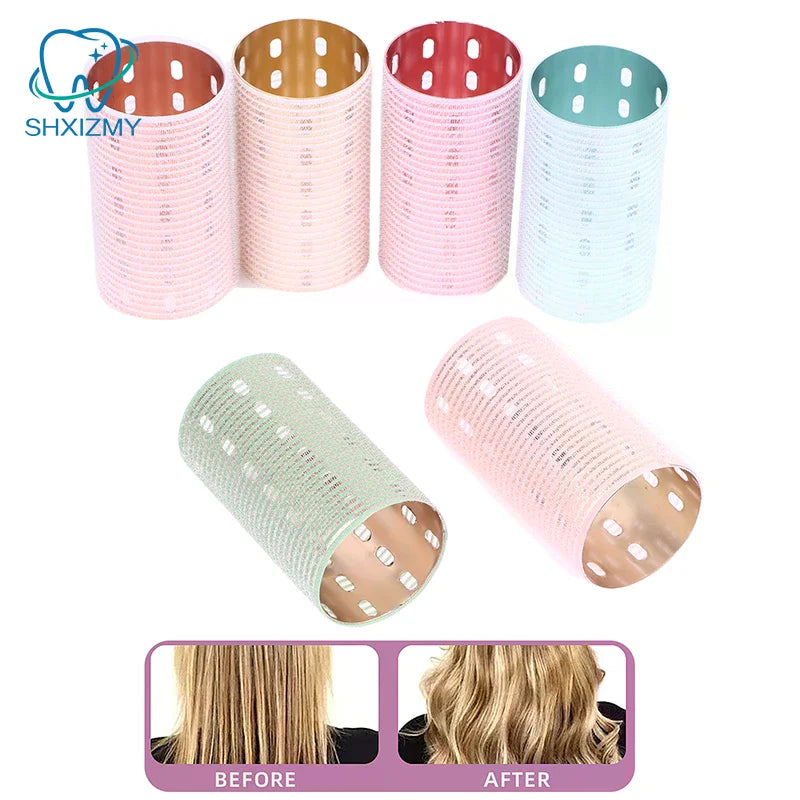 Aluminum Core Self-Grip Hair Roller – Hook & Loop Curler
