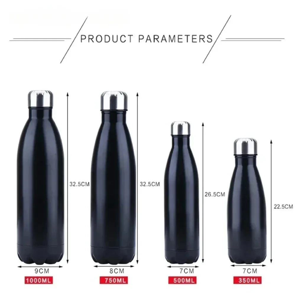 Double Wall Stainless Steel Insulated Vacuum Flask Thermos