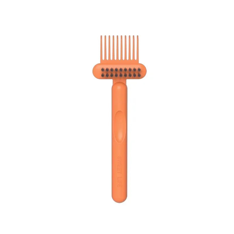 2-in-1 Hair Brush & Comb Cleaner Rake – Portable Daily Tool