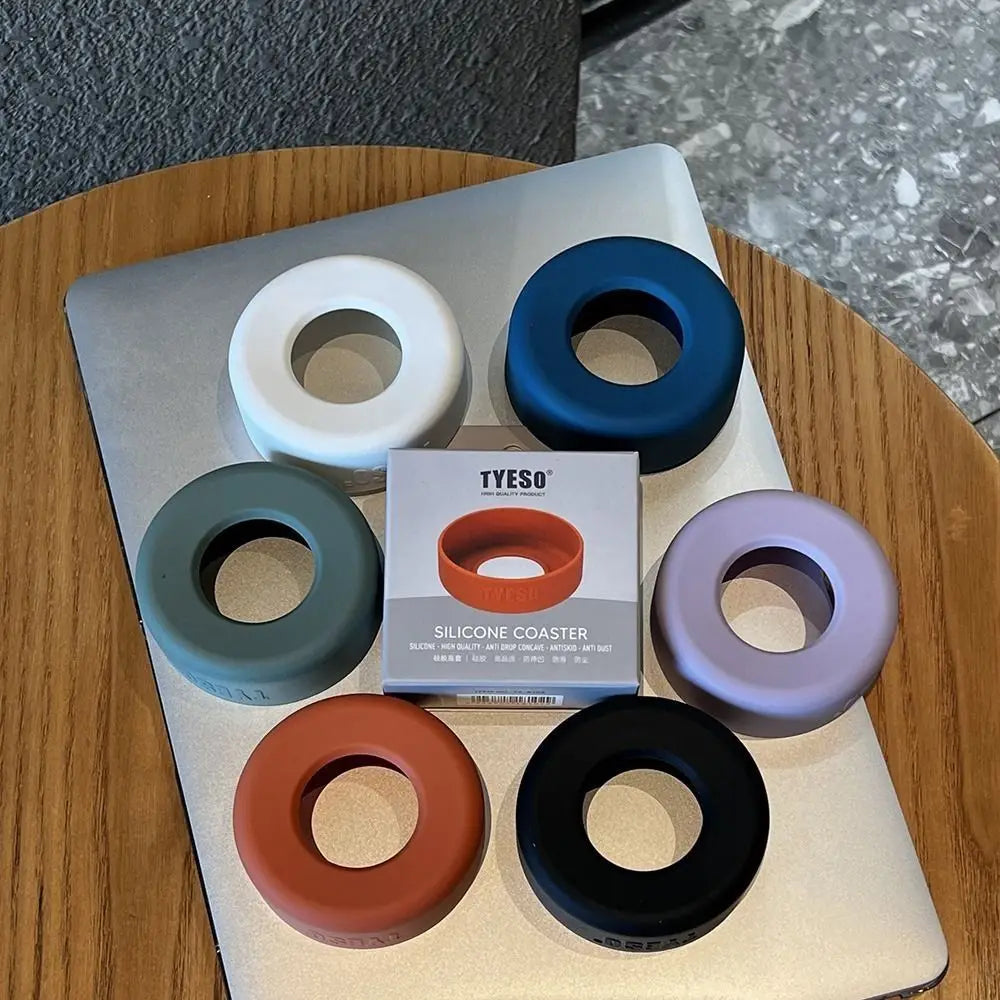 Silicone Anti-Slip Bottle Bottom Cover 71-75mm Mug Sleeve