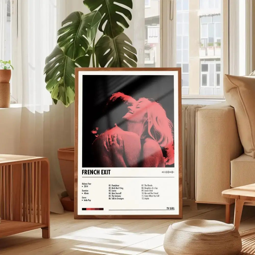 TV Girl Music Album Poster – Wall Art Canvas Print | Home Décor
