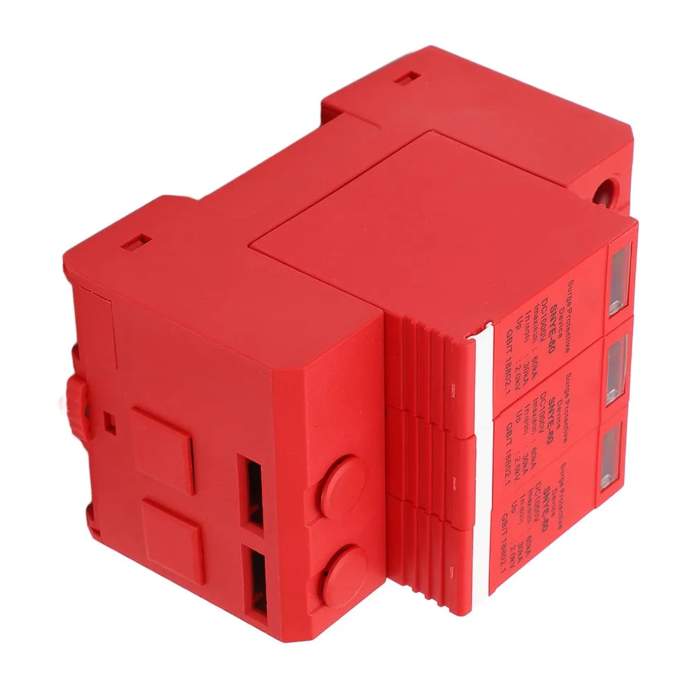 3P 1000V DC Surge Protective Device 60KA Solar PV SPD