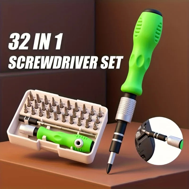 32-in-1 Screwdriver Kit – Furniture, Phone & Computer Repair