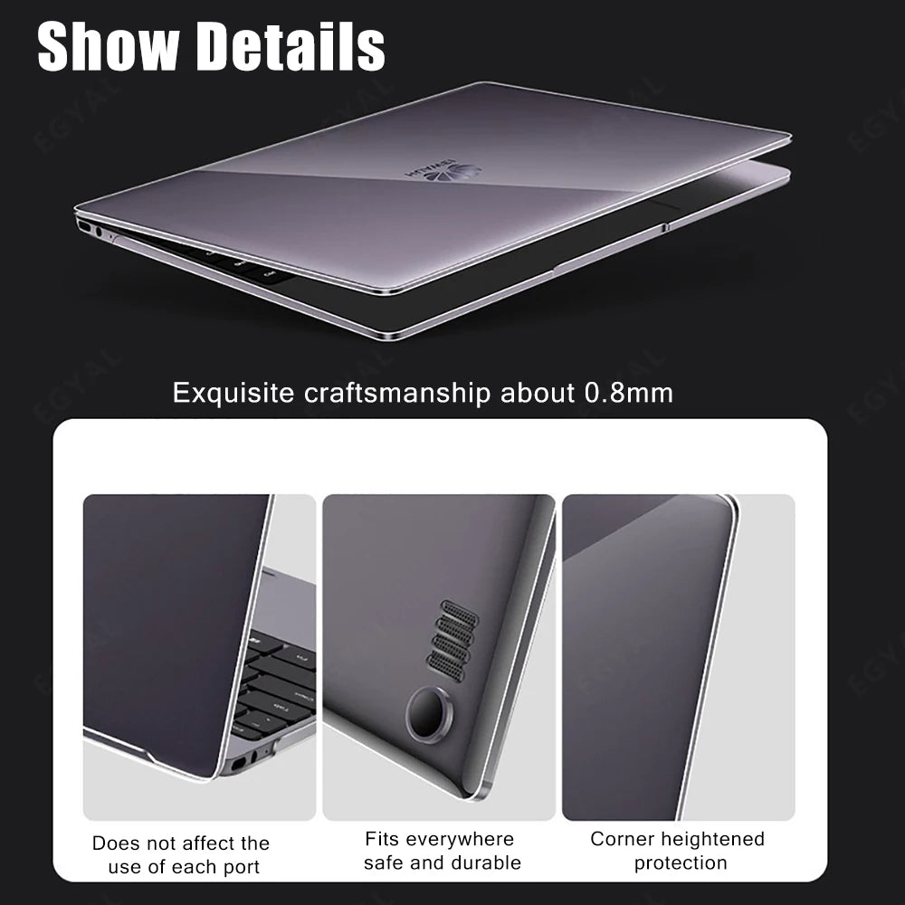 EGYAL Hard Case for Huawei MateBook 13 2020 – PVC Cover