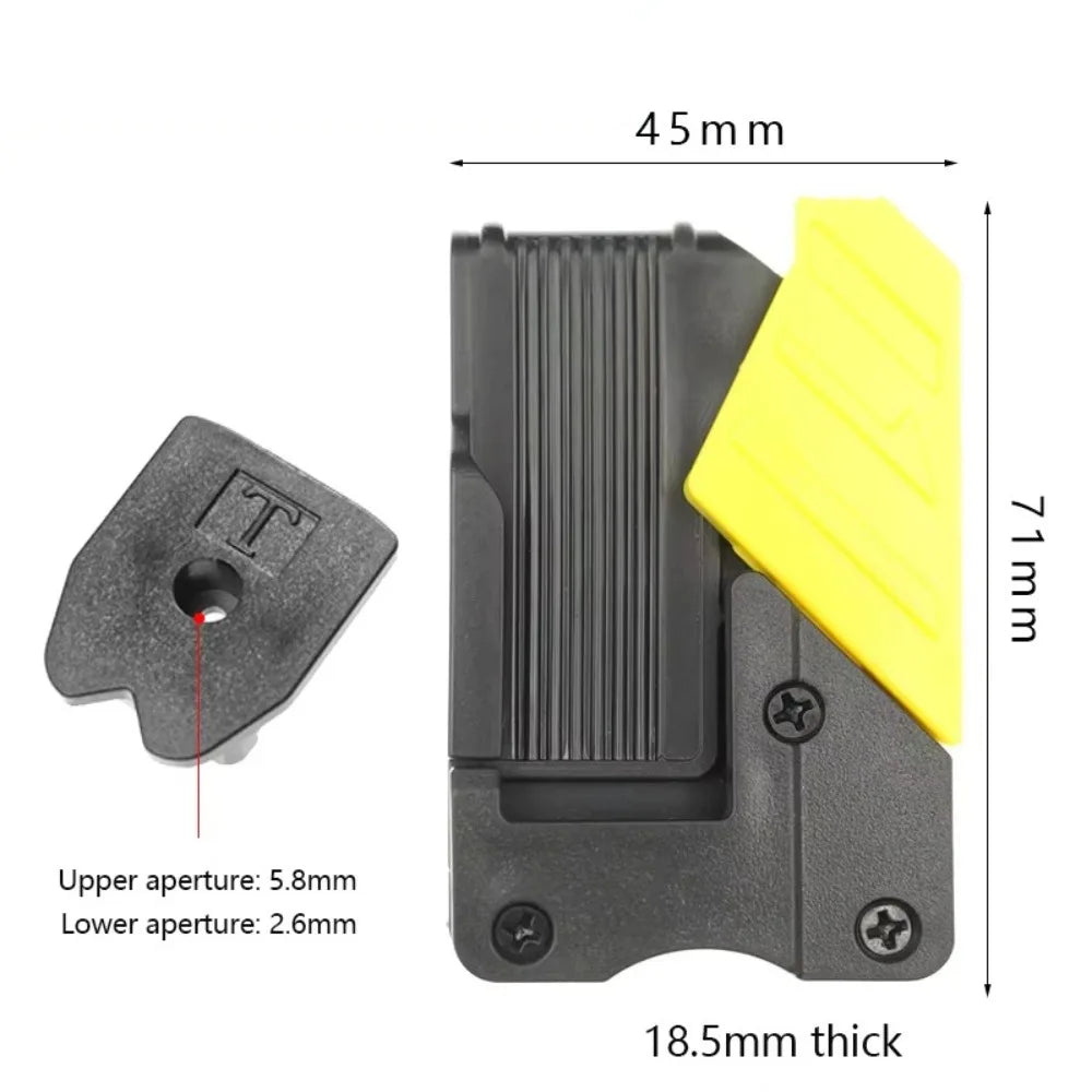 Universal Quick Release Belt Buckle – Tape Measure Holder
