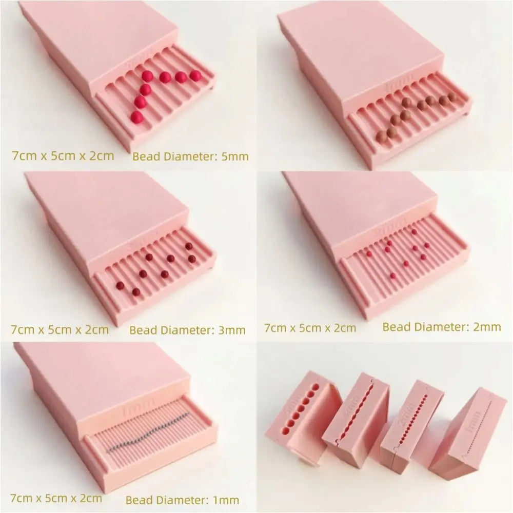 PLA Clay Ball Making Tool – 1–5mm DIY Earring Mold