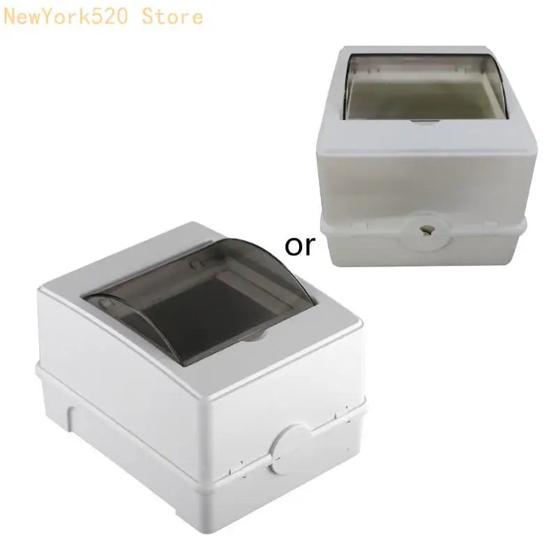 Wall-Mount Circuit Breaker Distribution Box – Clear Cover