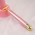 24K Gold Vibrating Facial Beauty Bar – Firming Roller Massager