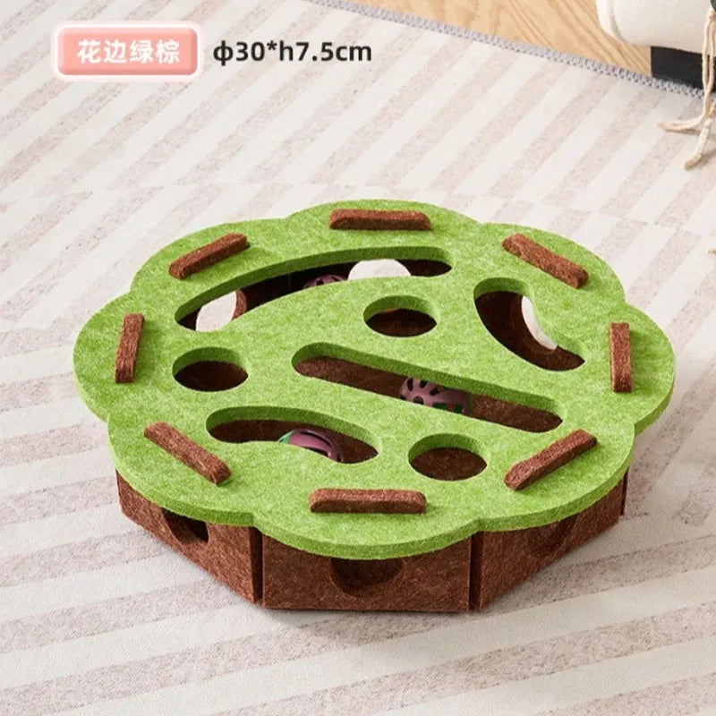 Sisal Cat Scratching Post & Interactive Kitten Toy