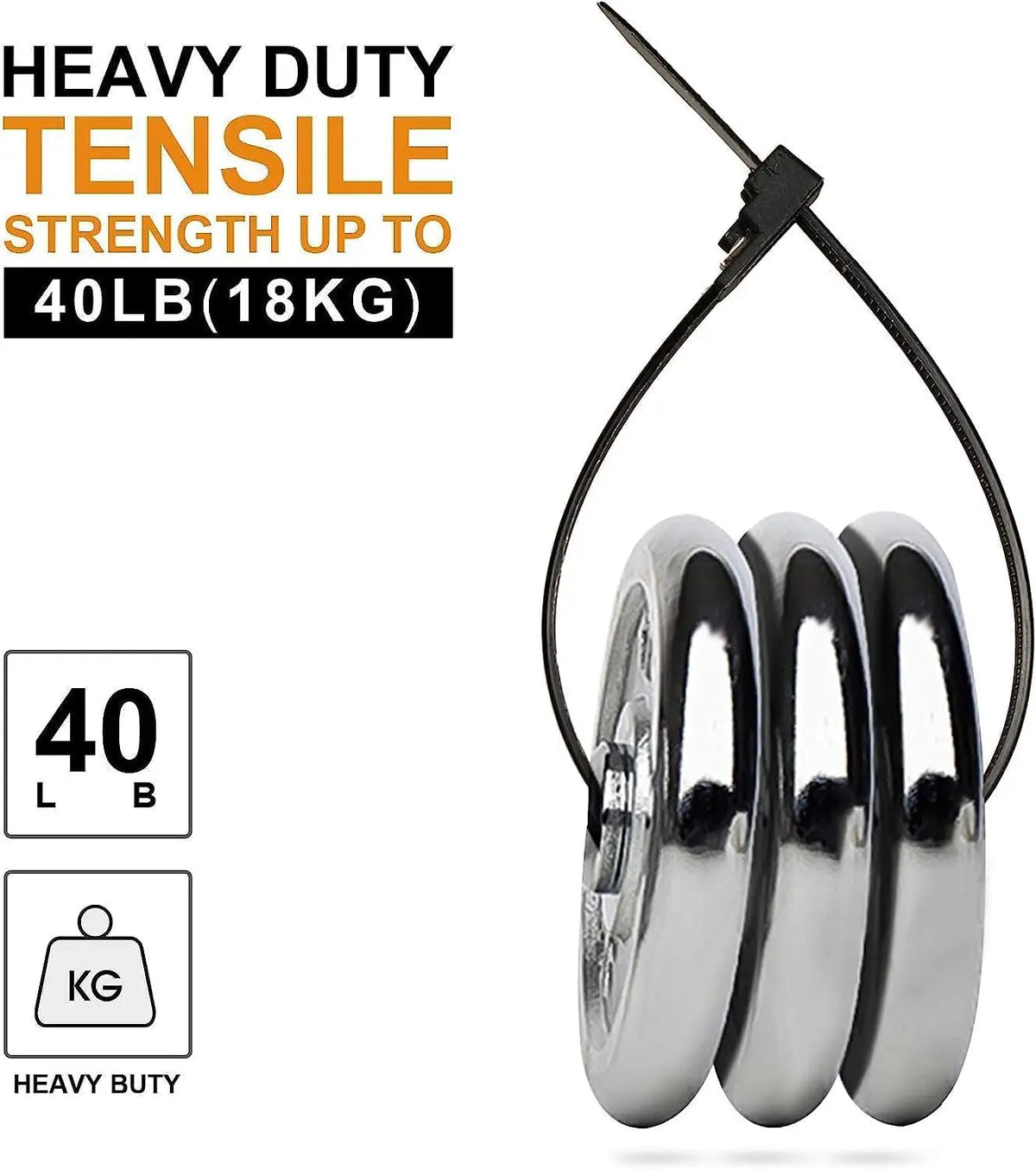 Reusable Nylon Cable Ties 50–1000 Pack | Mixed Colours & Black