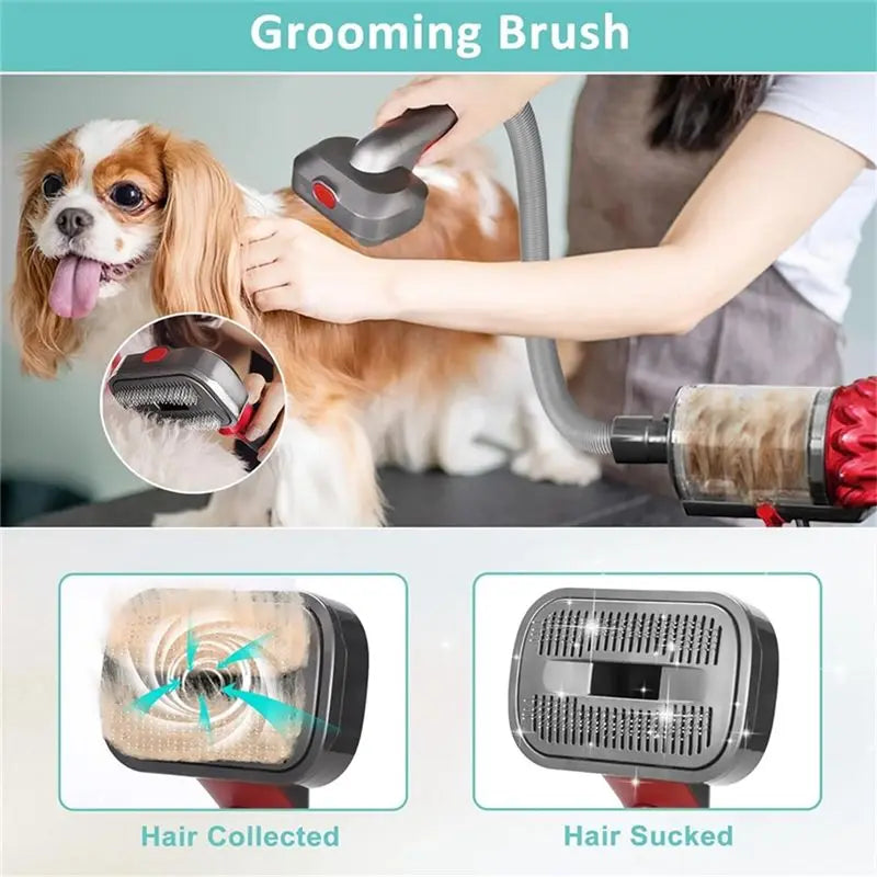 Dog Grooming Brush Kit for Dyson V7 V8 V10 V11 V12 V15