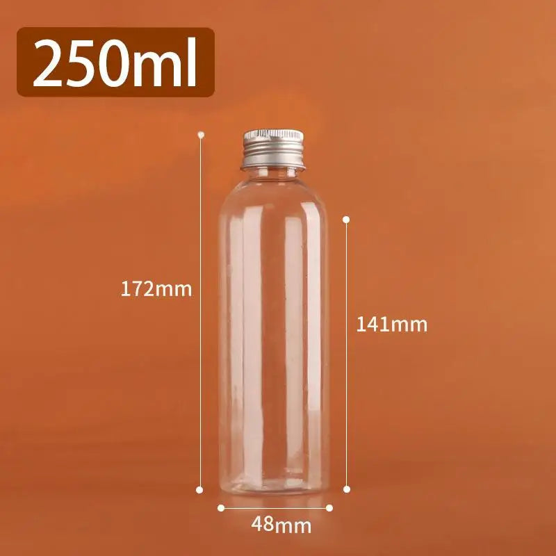 Refillable Travel Cosmetic Bottles | Plastic & Aluminum Cap