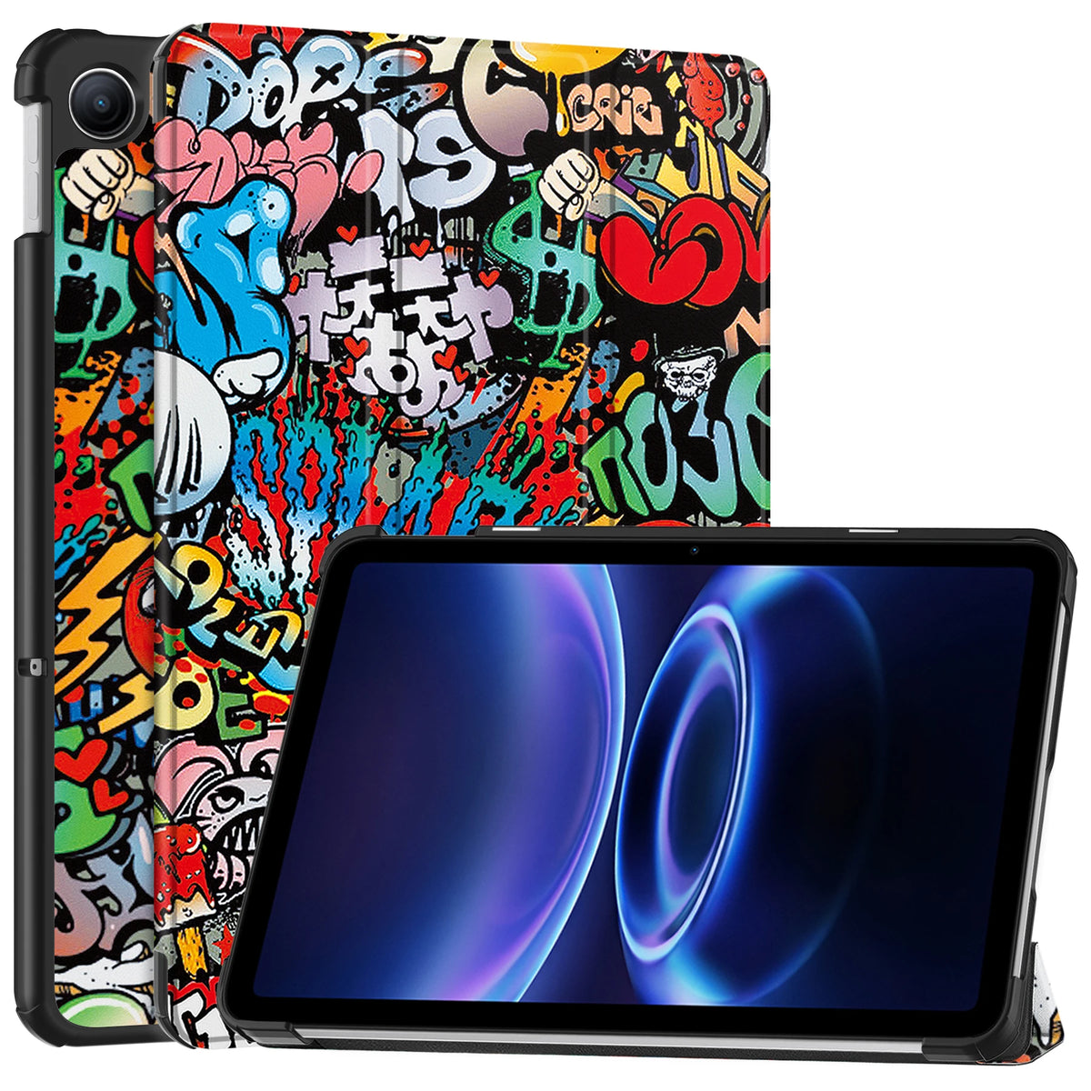 Xiaomi Redmi Pad 2 SE 9.7" PU Leather Tri-Fold Case (2026)