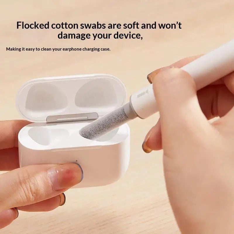 3-in-1 Bluetooth Earbuds Cleaning Tool Kit – Portable