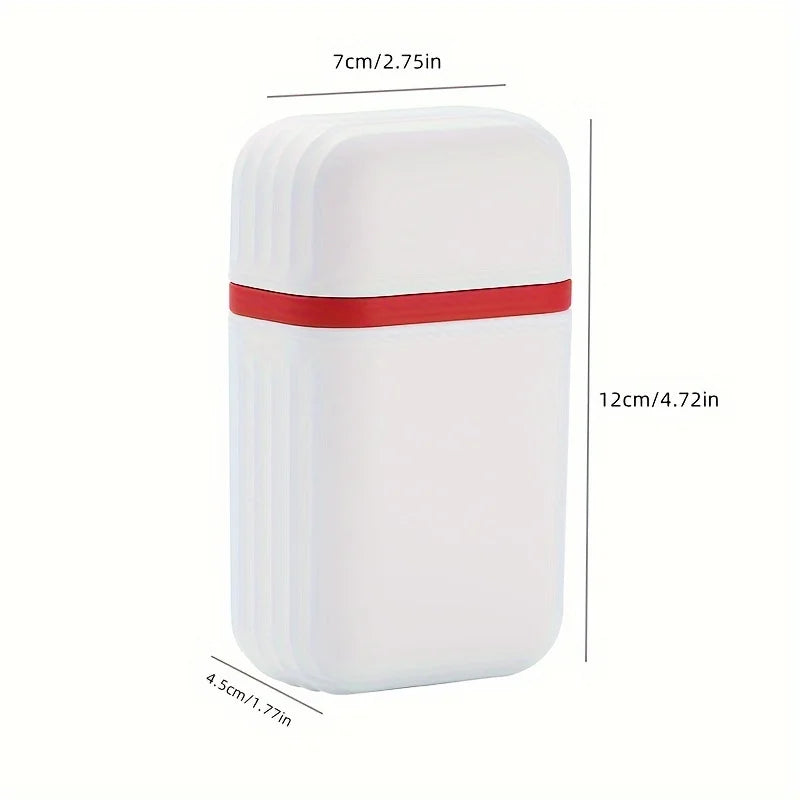 Portable Travel Soap Box with Lid & Drainage | Mini Soap Dish
