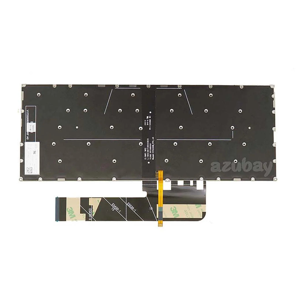 Nordic Backlit Keyboard for Lenovo YOGA C640 C740 S740 EU