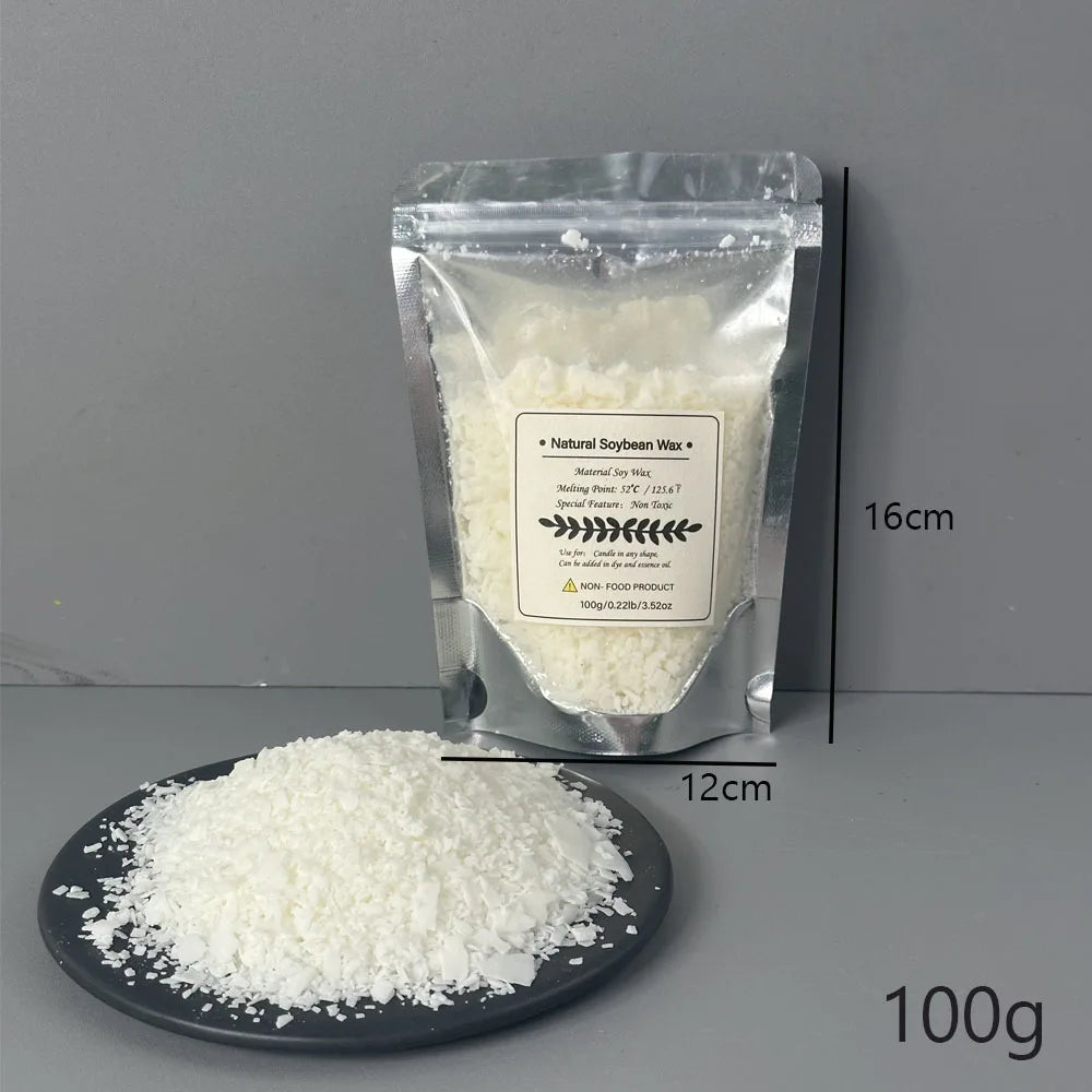 Pure Soy Wax for Candle Making – 100g to 1kg DIY Craft Wax