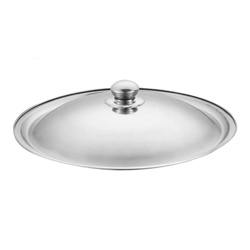Universal Stainless Steel Tempered Glass Pot Lid 18–32cm