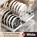 Pull-Out Pots & Pans Organizer | Sliding Cabinet Rack