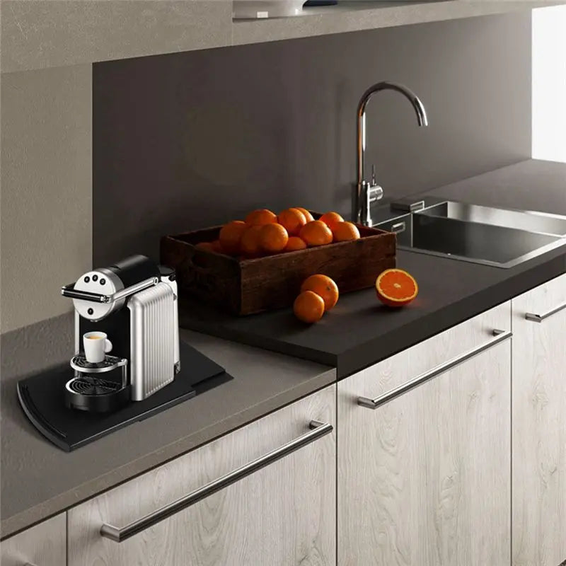 Kitchen Appliance Sliding Tray – Coffee Machine Slider Base