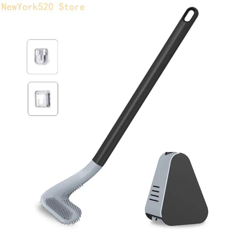 Wall-Mounted Golf Toilet Brush & Holder – Long Handle