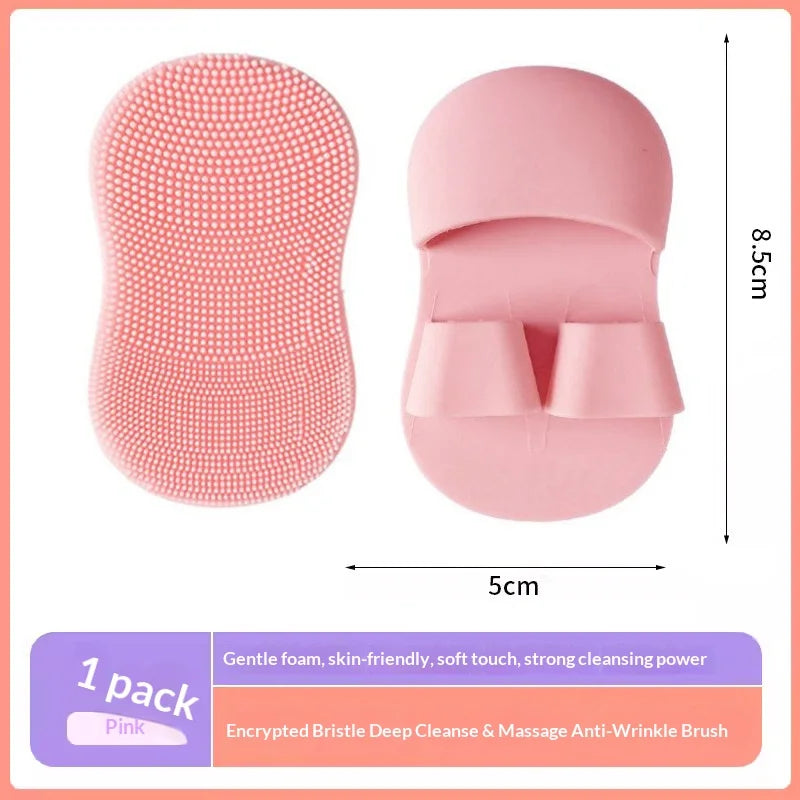 Silicone Finger Facial Cleansing Brush & Face Exfoliator