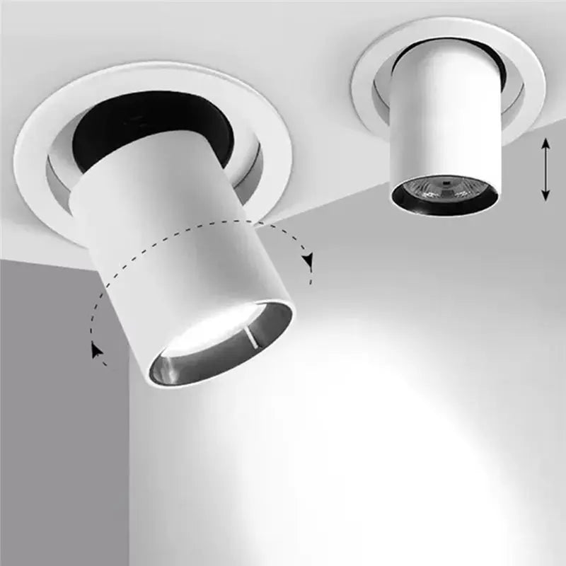 VIBE 12W Extendable LED Recessed COB Downlight Adjustable Spot
