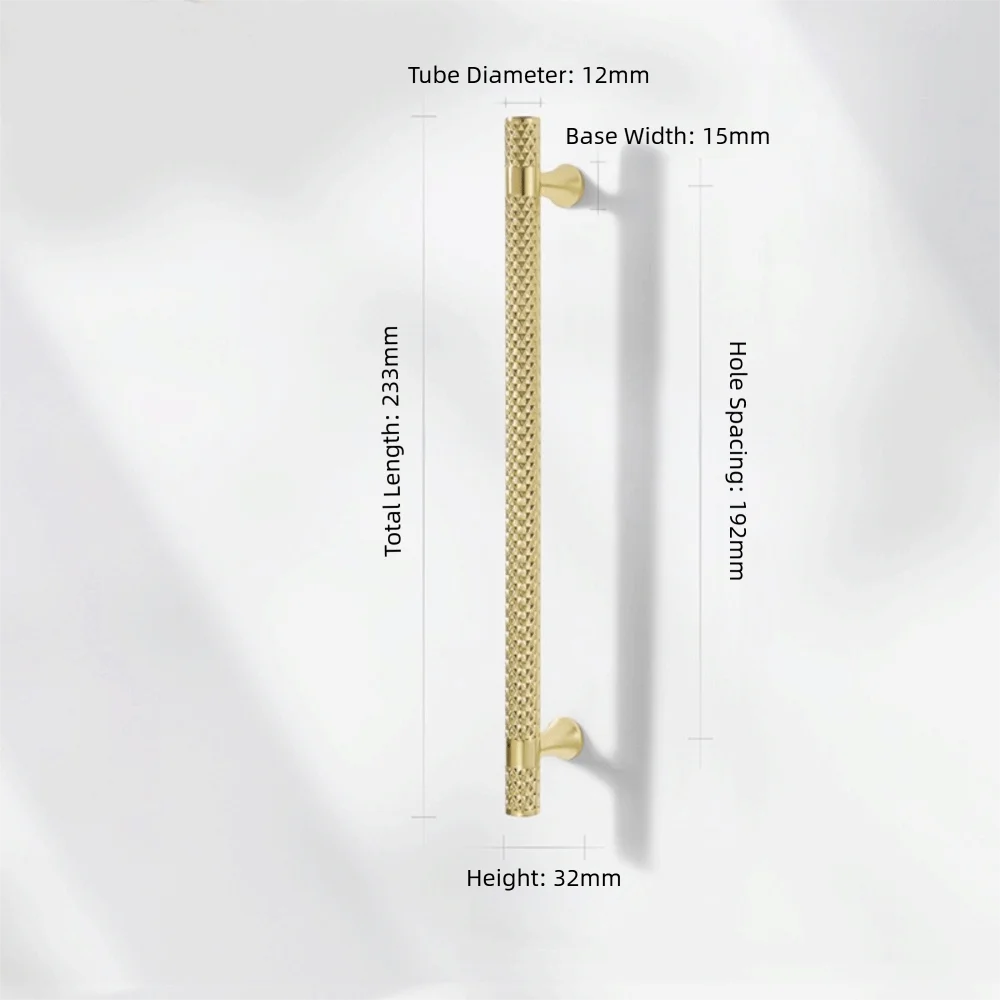Zinc Alloy Cabinet Handles – Gold, Black & Copper Pulls