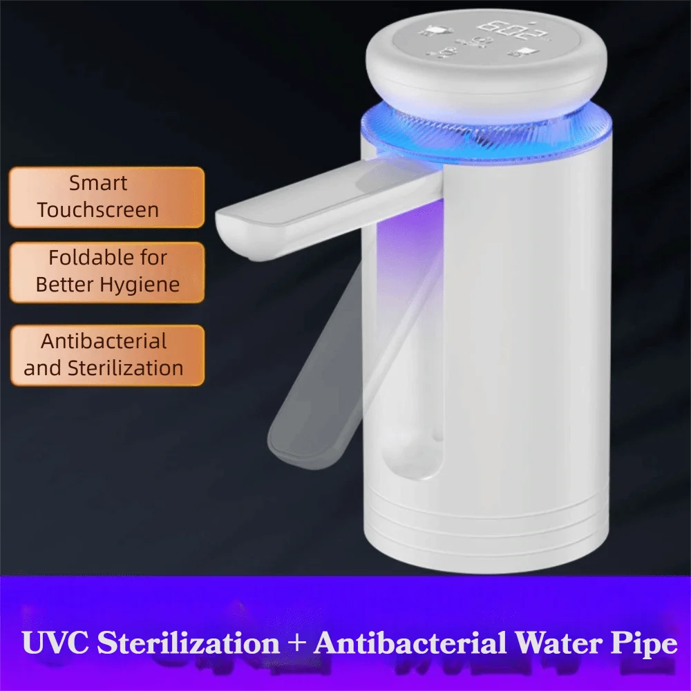 USB Electric Water Dispenser Pump – LED Display & Sterilization