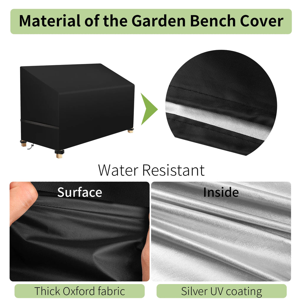210D Oxford Waterproof Outdoor Patio Furniture Cover | UV Guard