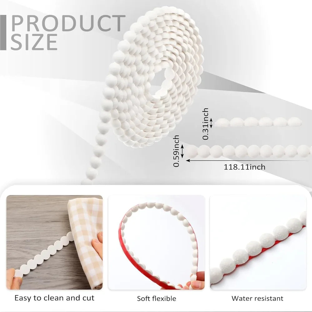 3M Flexible Self-Adhesive Wall Molding Trim Strip – Paintable PVC