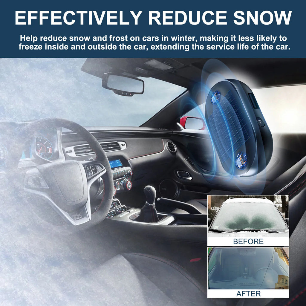 Electromagnetic Car Defroster – Portable Windshield Ice Remover