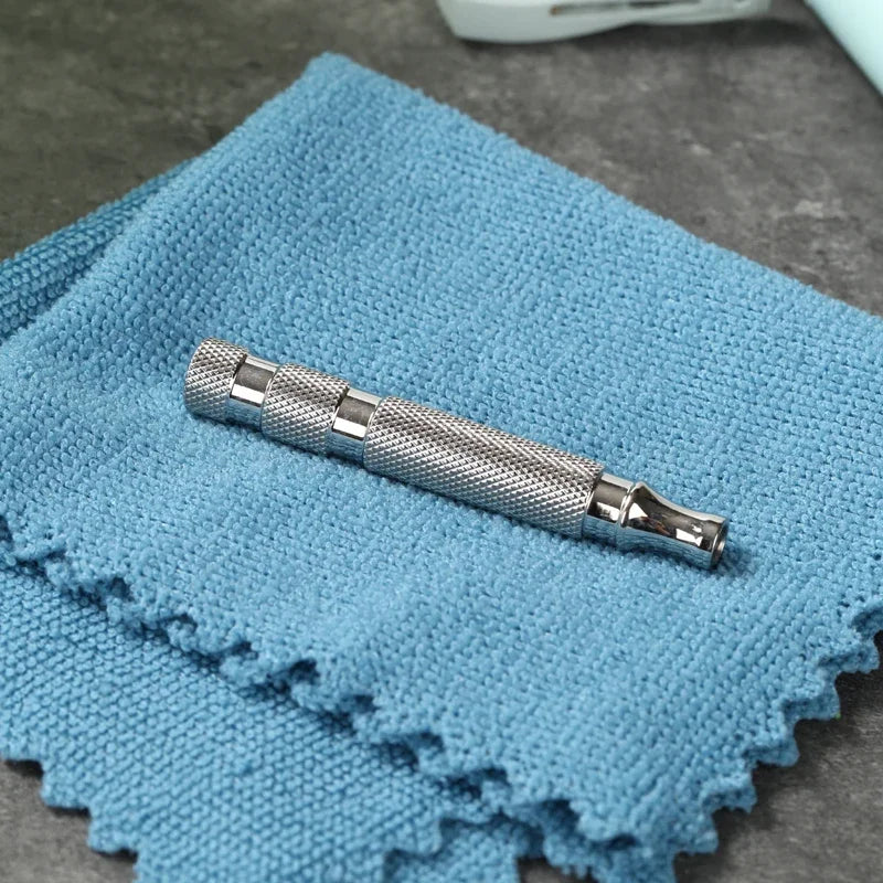 YAQI 303 Stainless Steel Men's Safety Razor Handle – 85mm