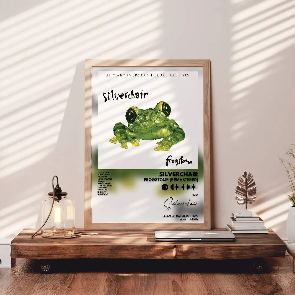 Silverchairs Self-Adhesive Art Poster – Waterproof Wall Sticker