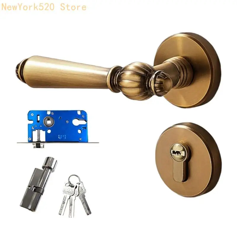 Zinc Alloy Keyed Entry Door Lock Handle Set | VIBE