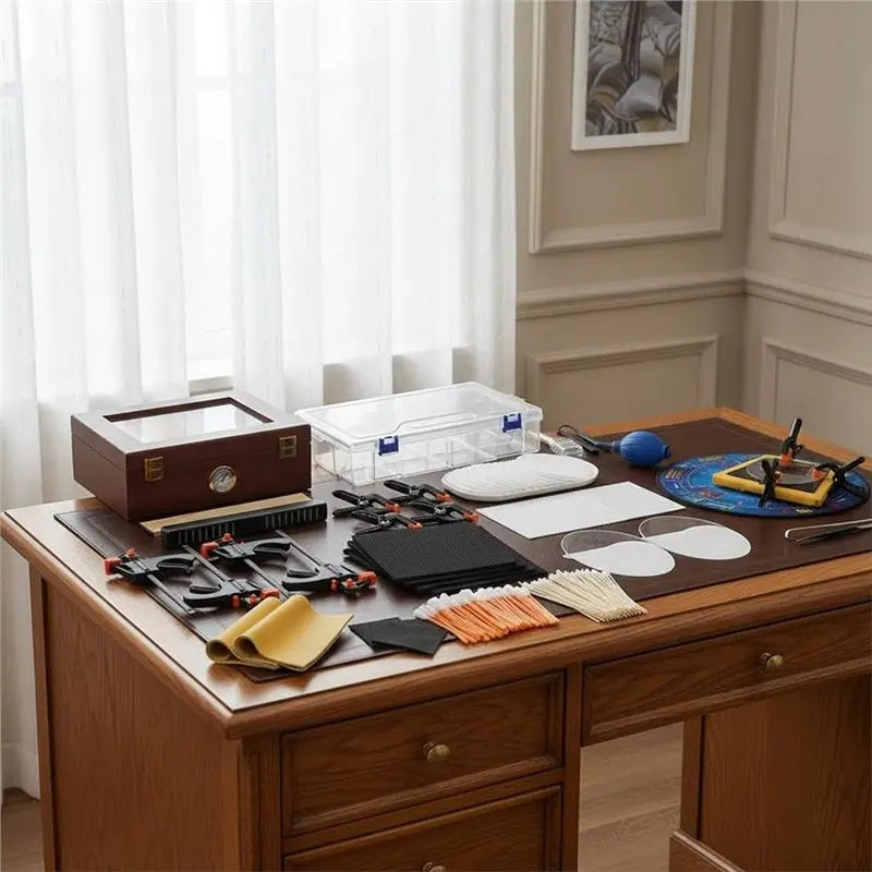 53-Piece Trading Card Repair & Maintenance Tool Set