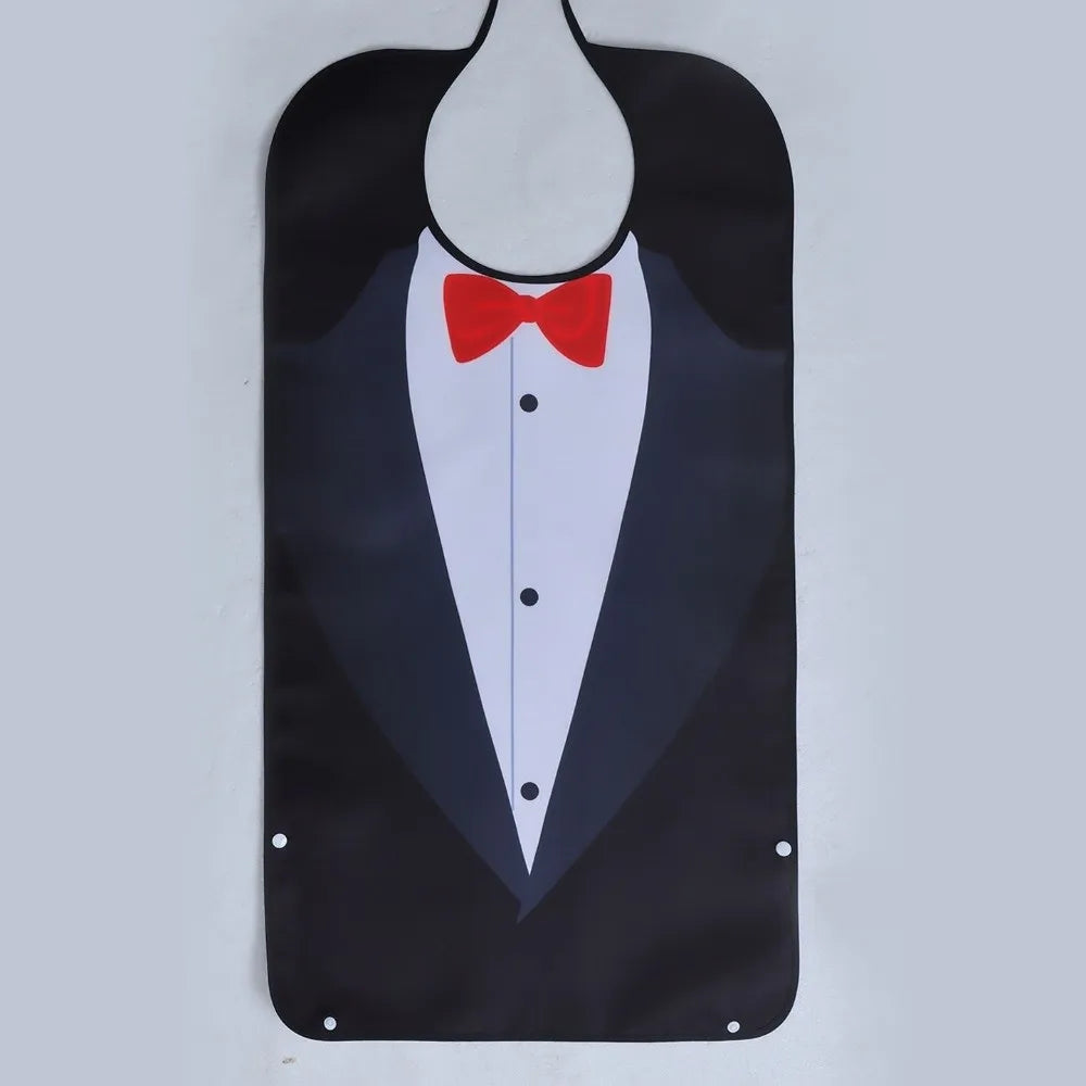 Waterproof Adult Eating Bib – Large Crumb Catcher & Washable