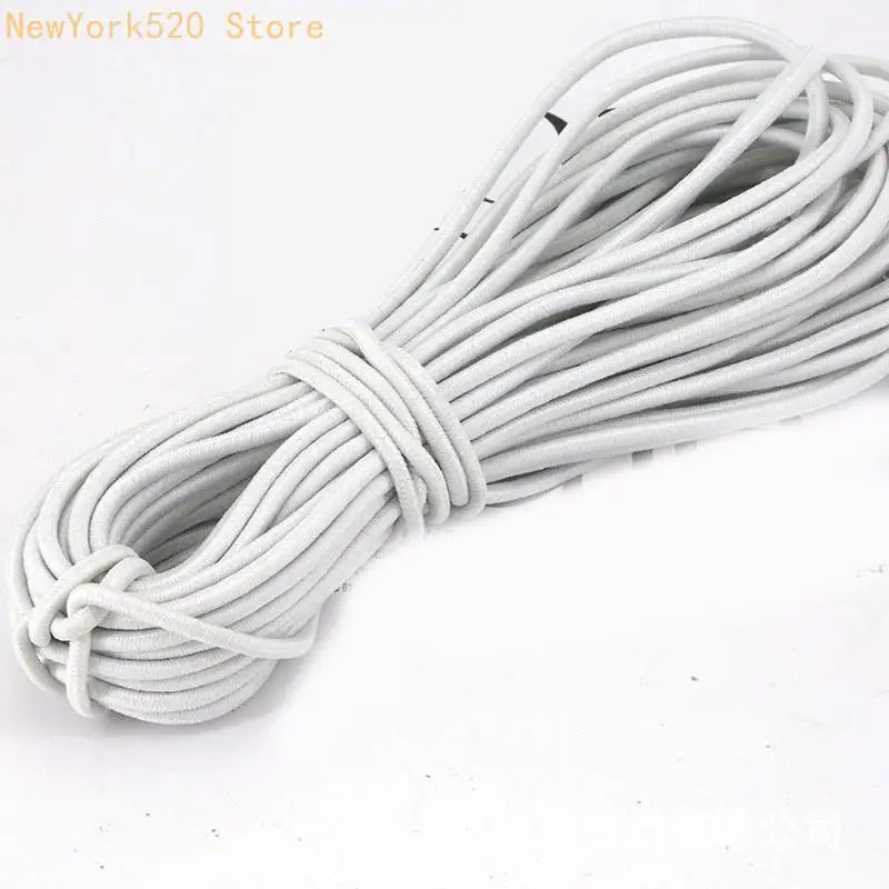 Round Elastic Cord 10m – Rubber Stretch String for Sewing & Crafts
