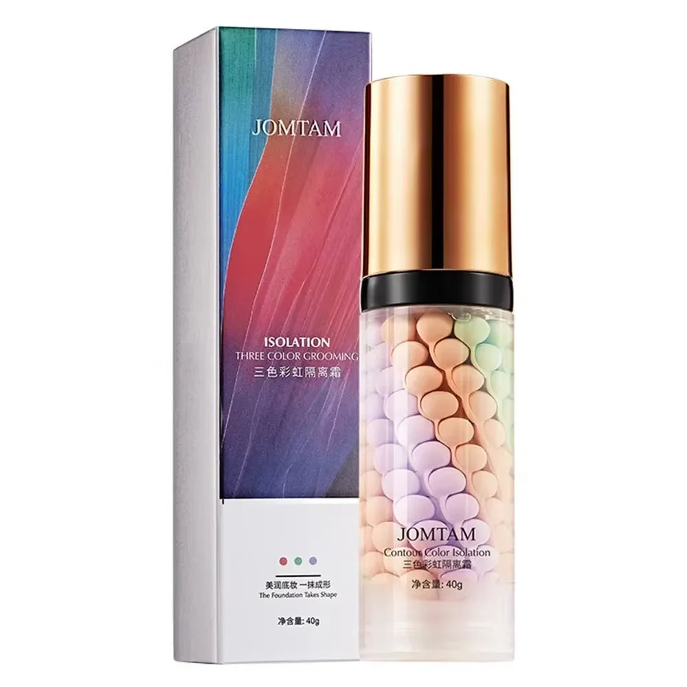 OREADEX Tri-Color Contour Primer Cream – Waterproof Base